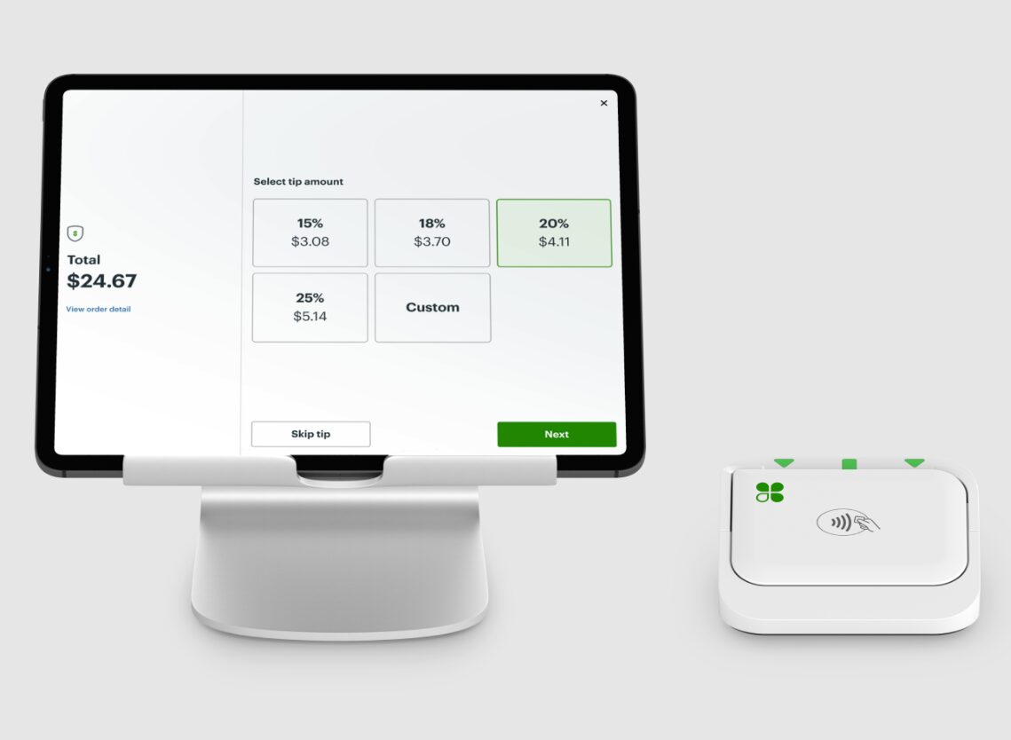 Clover Go Image and card reader